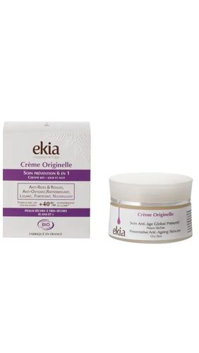Ekia - Crème Anti-âge Originelle Bio - Peaux sèches
